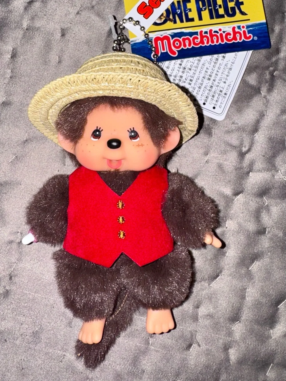 Japan Exclusive One Piece Luffy Monchichi